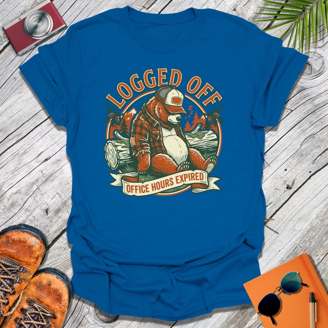 Logged Off Bear T-Shirt