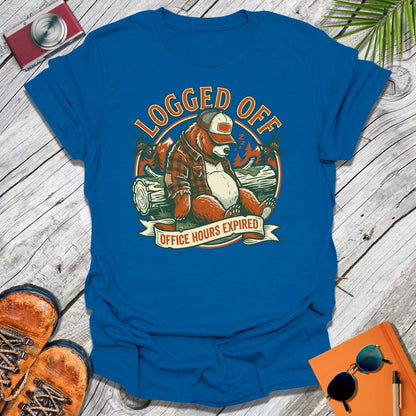 Logged Off Bear T-Shirt