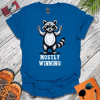 Mostly Winning Raccoon T-Shirt