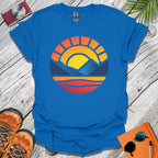 Mountains to Sea Sunset T-Shirt
