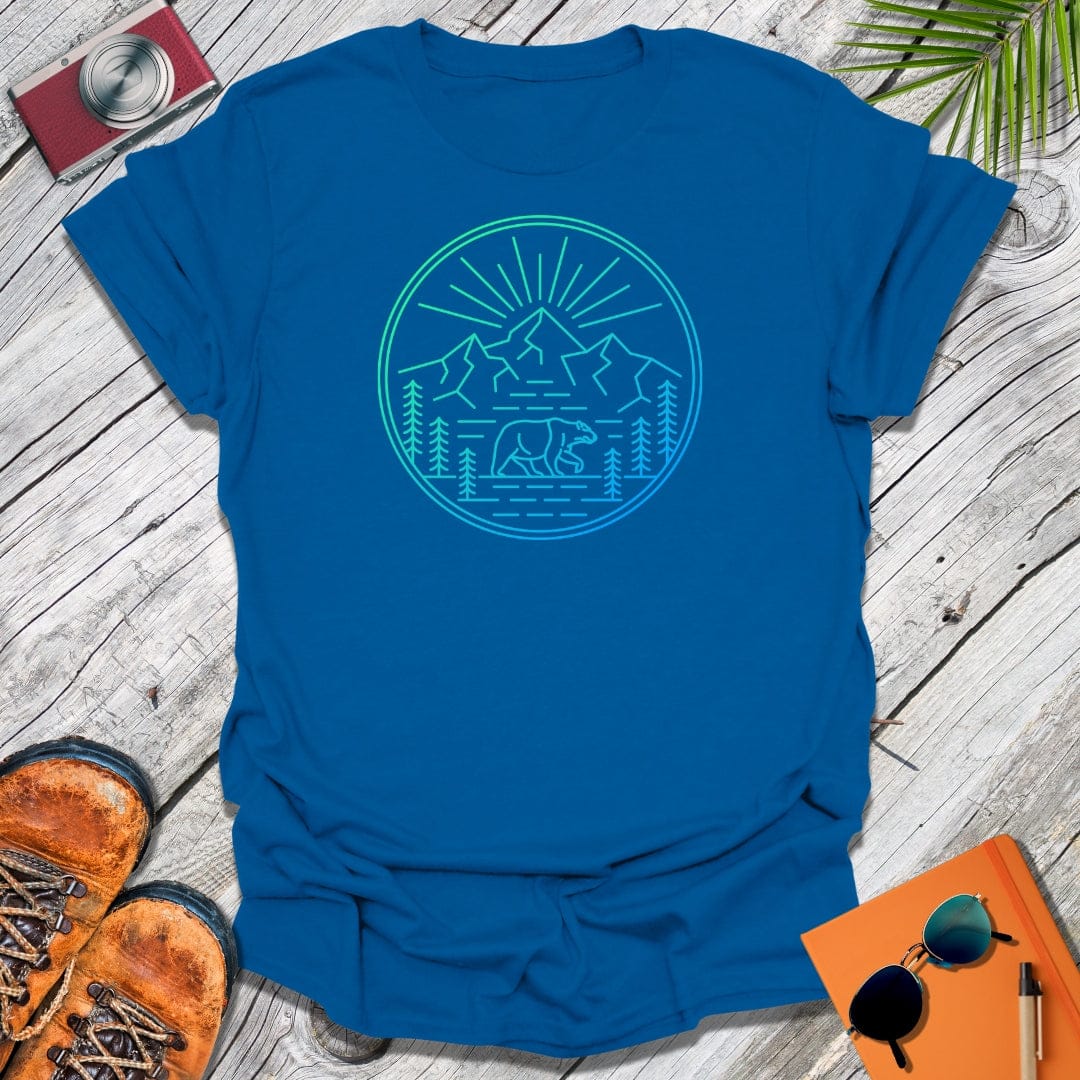 Neon Wilderness Bear T-Shirt