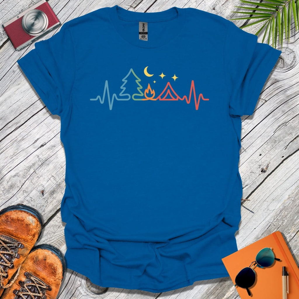 Outdoors Heartbeat T-Shirt