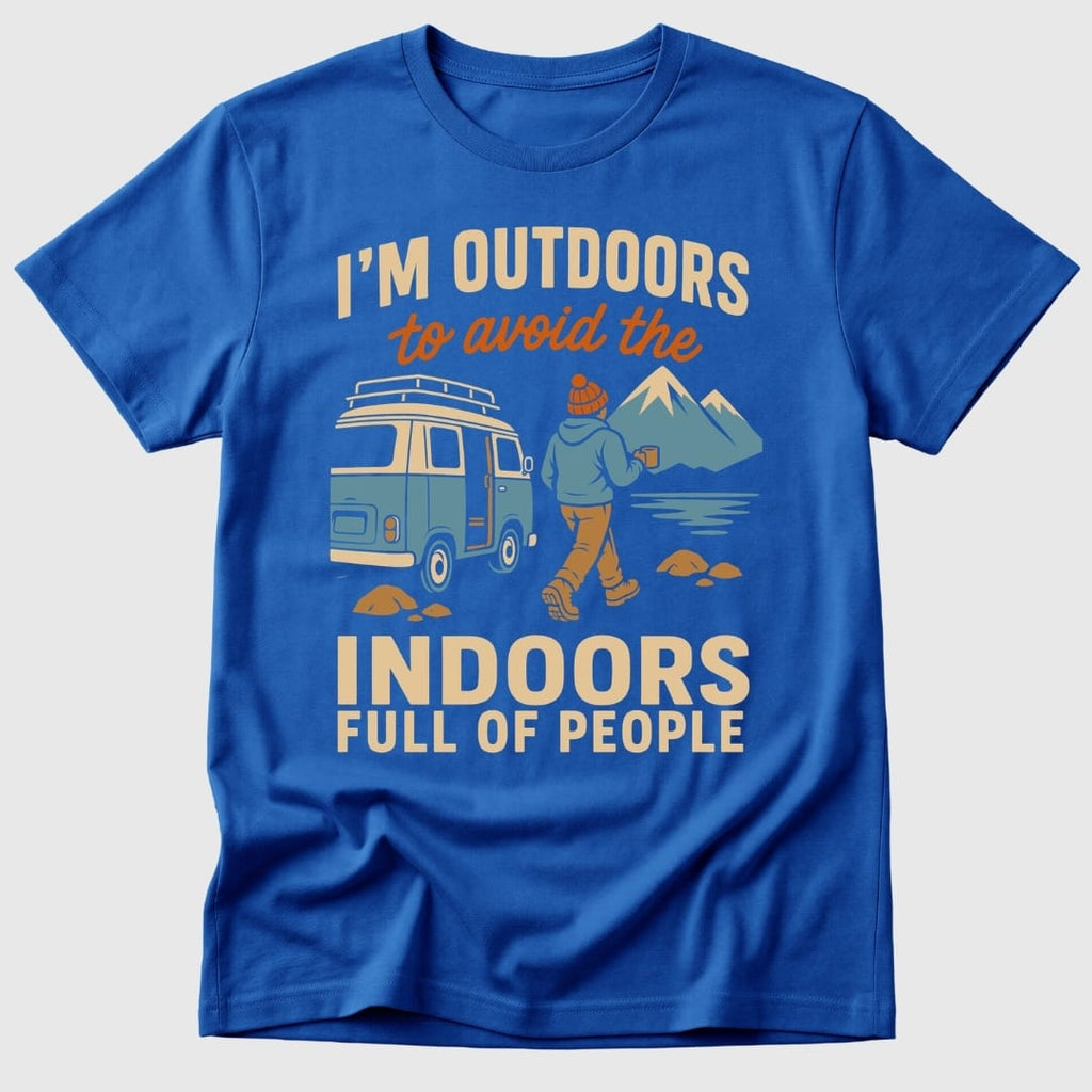 Outdoors v Indoors T-Shirt
