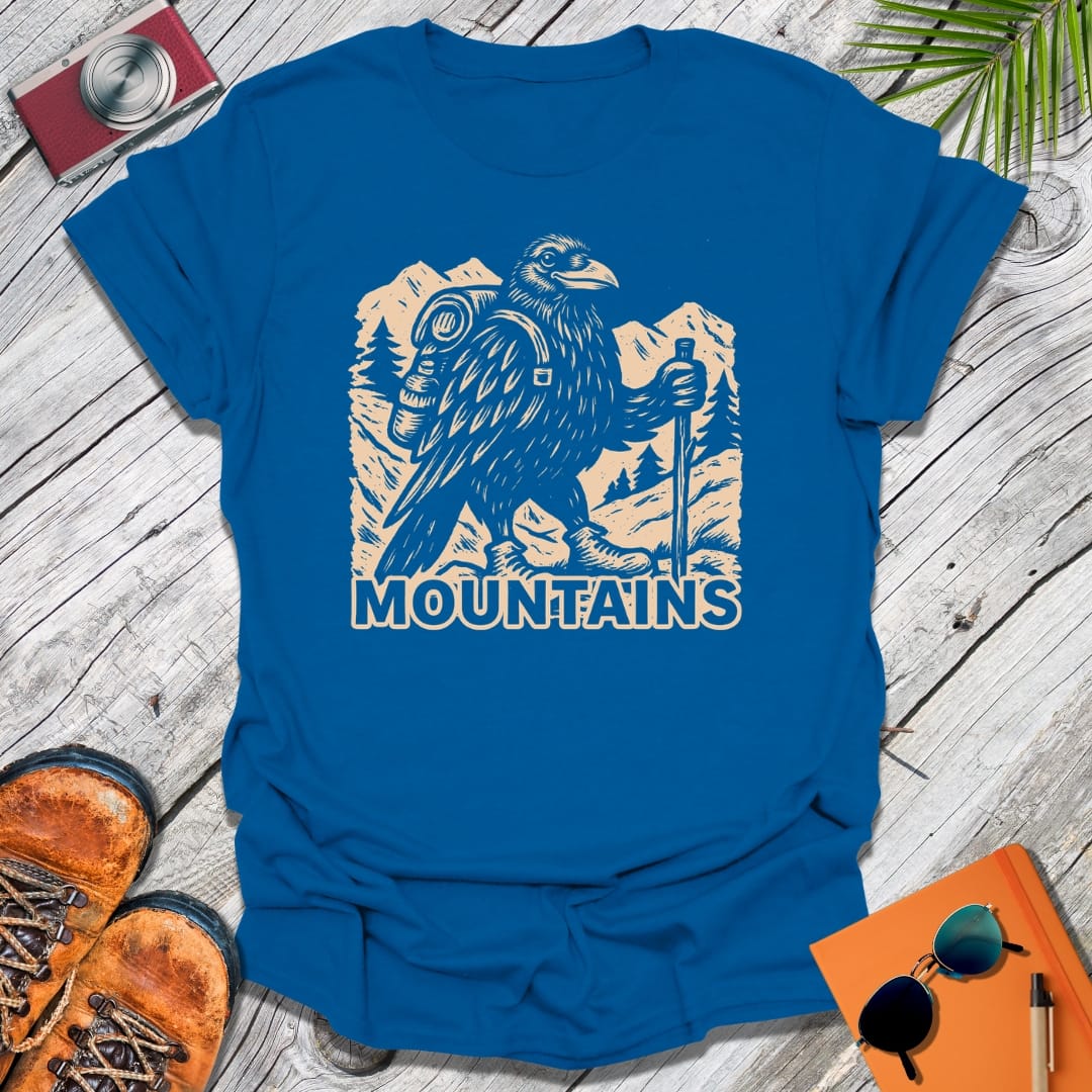 Raven In The Mountains T-Shirt