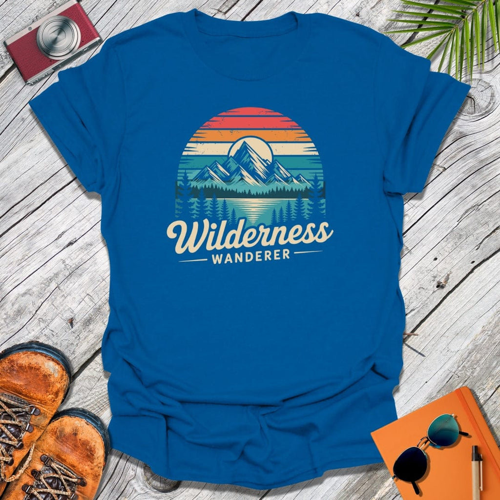 Retro Wilderness Wanderer T-Shirt