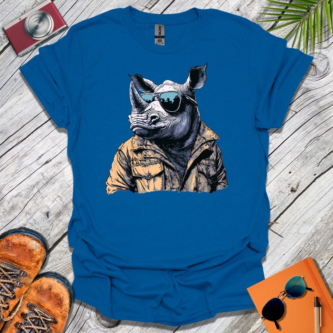 Rhino in Shades T-Shirt