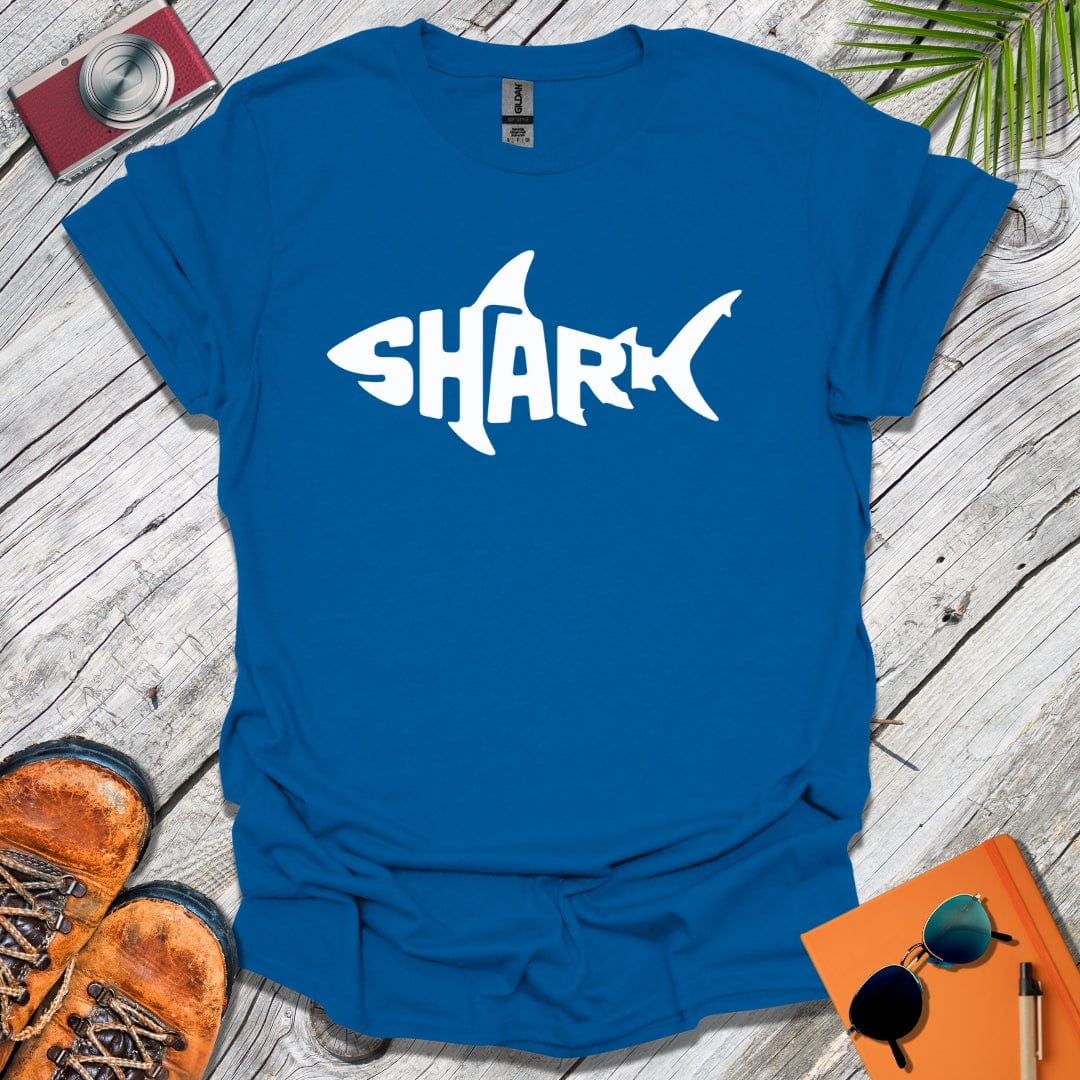 Shark Serif T-Shirt