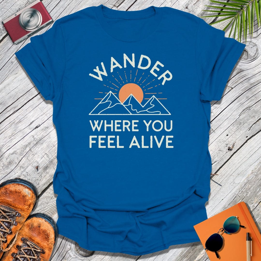 Wander Feel Alive T-Shirt