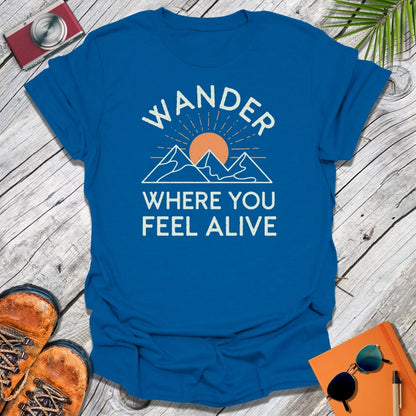 Wander Feel Alive T-Shirt