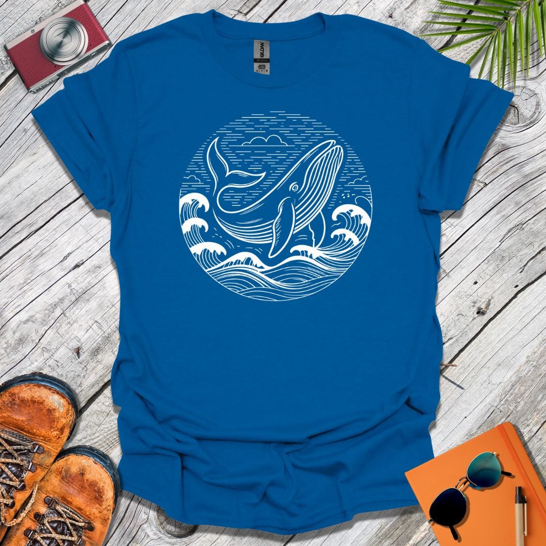Whale Breach & Flow T-Shirt