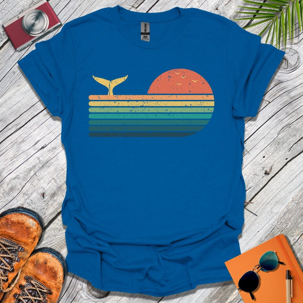 Whale Tail Sunset T-Shirt