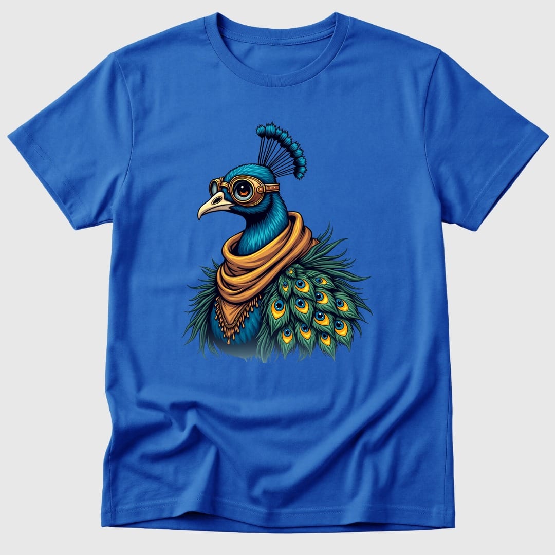 Royal Goggled Peacock - Mosaic Rhino