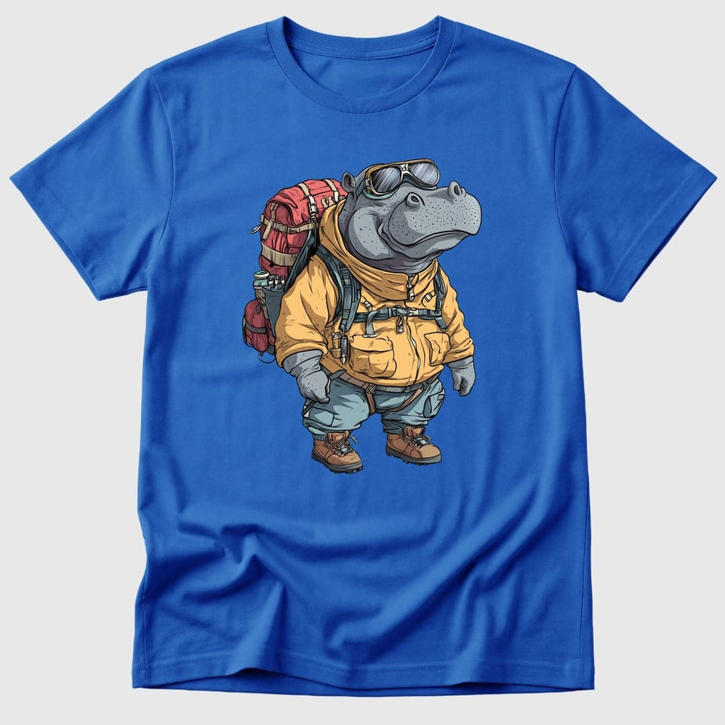 Royal Hiking Hippo - Mosaic Rhino
