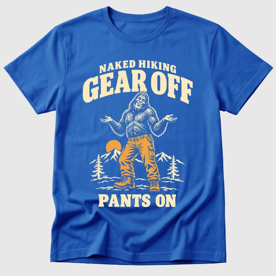 Royal Naked Hiking Pants On - Mosaic Rhino