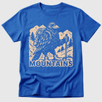 Royal Raven In The Mountains - Mosaic Rhino