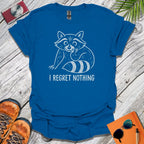 No Regrets Raccoon T-Shirt