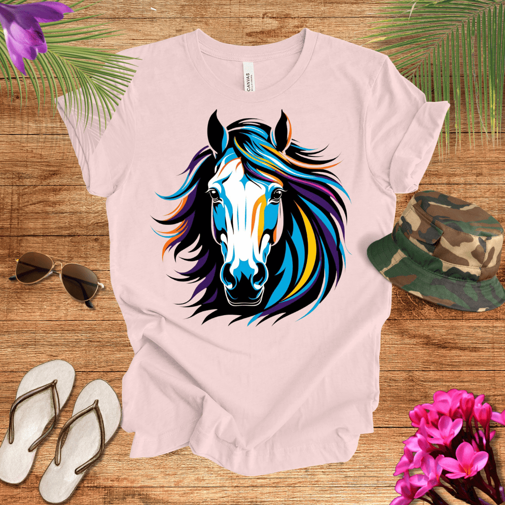 Colourful Horse Mane T-Shirt