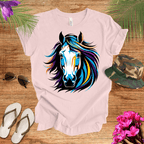 Colourful Horse Mane T-Shirt