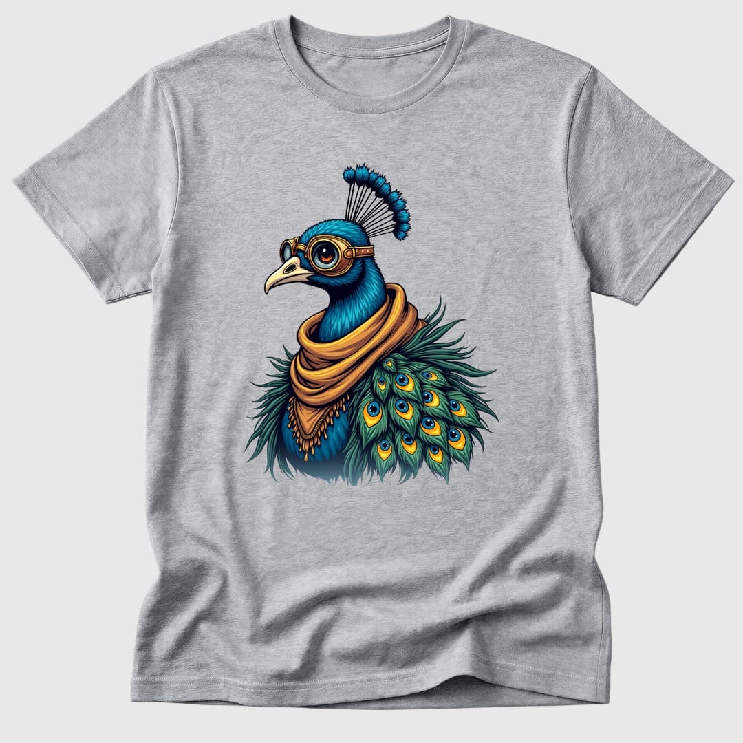 Sport Grey Goggled Peacock - Mosaic Rhino