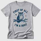 Sport Grey I'm A Hoot - Mosaic Rhino
