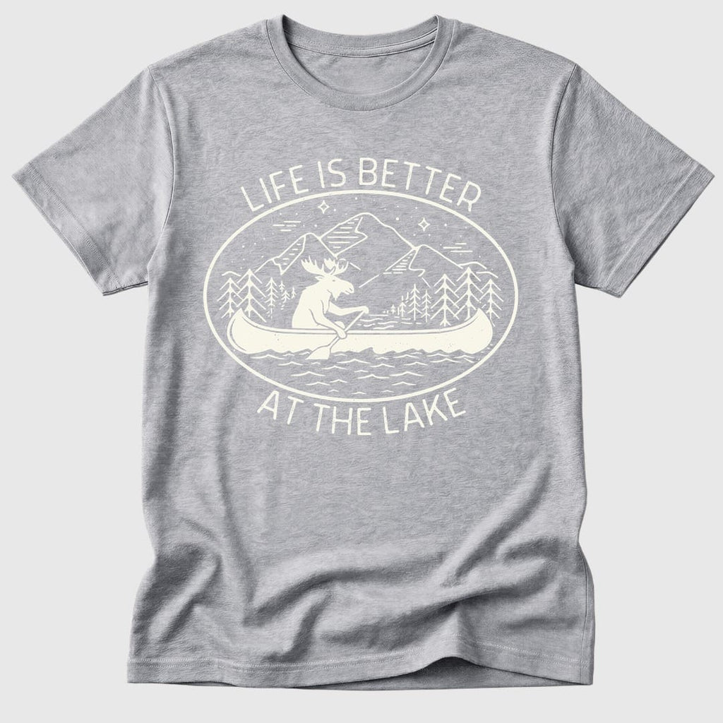 Sport Grey Lake Life Is Better - Mosaic Rhino