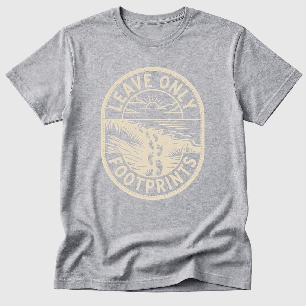 Sport Grey Leave Only Footprints - Mosaic Rhino