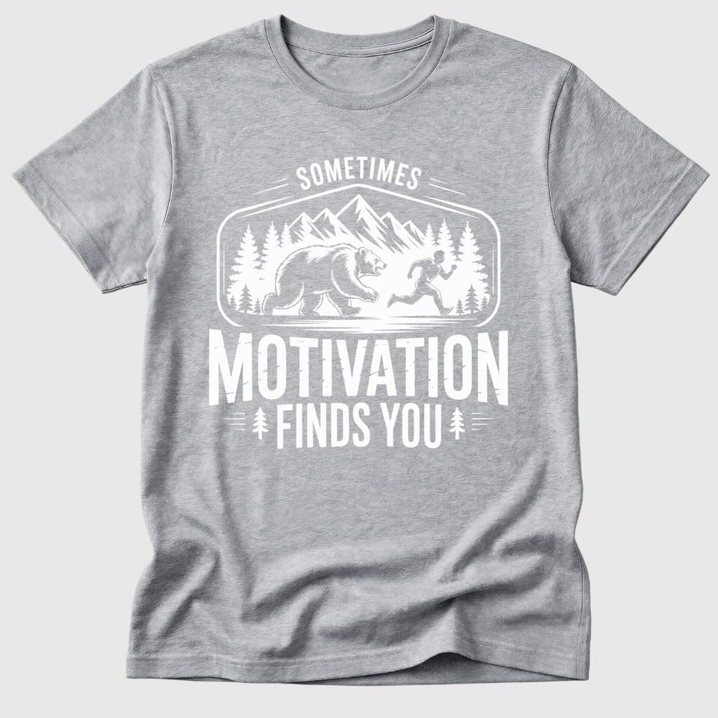 Sport Grey Motivation Finds You - Mosaic Rhino