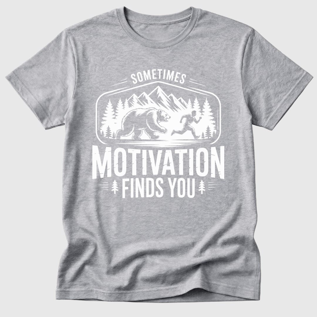 Sport Grey Motivation Finds You - Mosaic Rhino