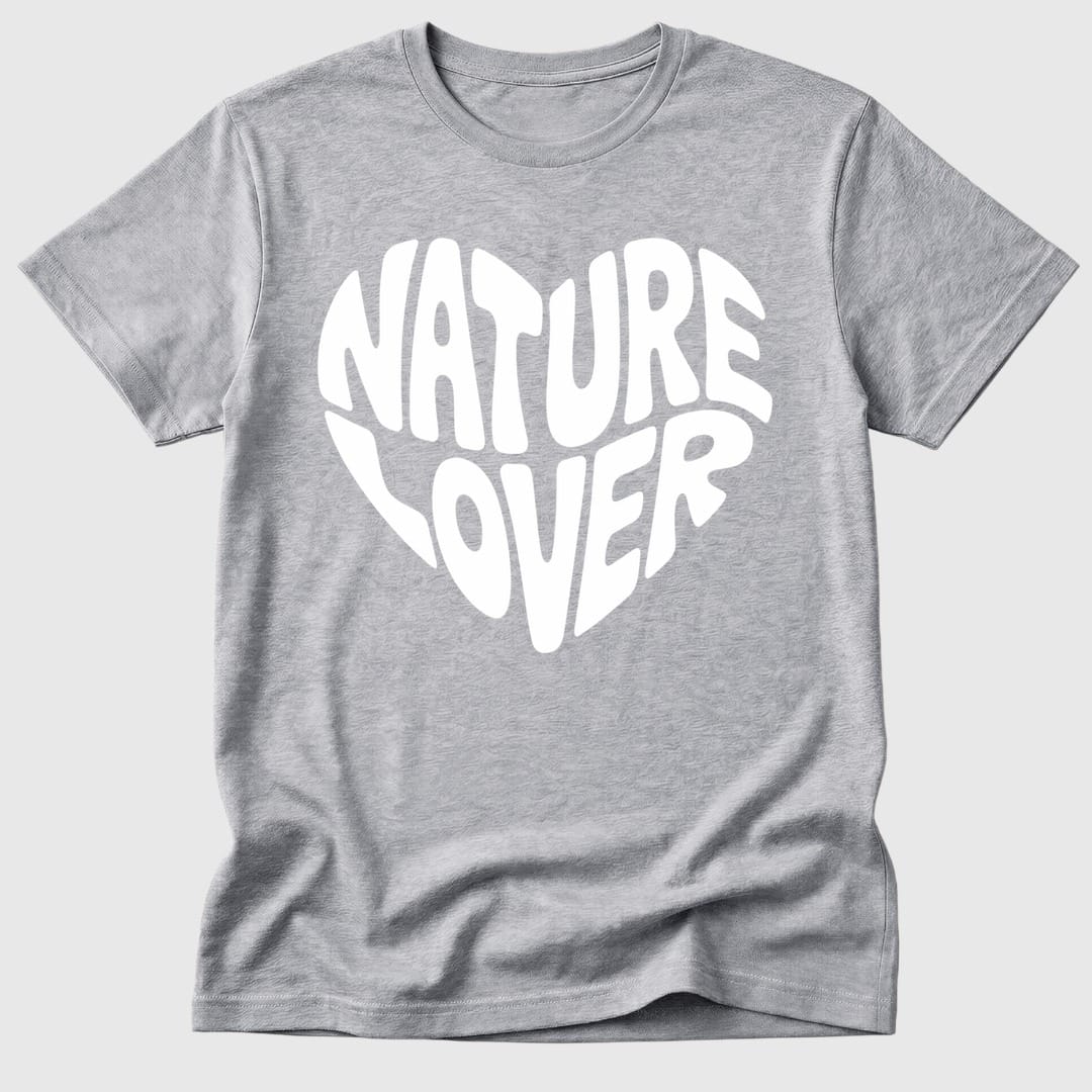 Sport Grey Nature Lover Heart - Mosaic Rhino