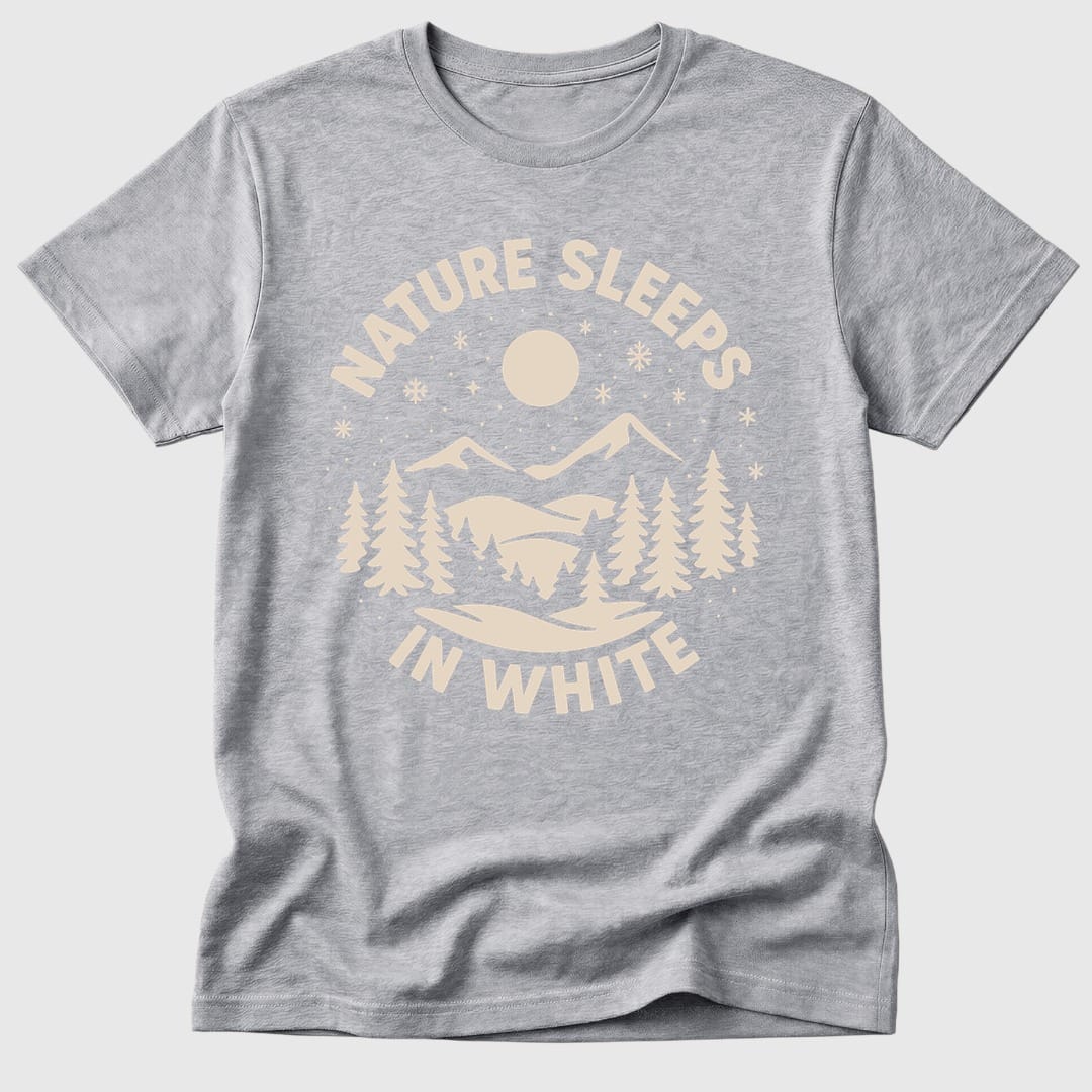 Sport Grey Nature Sleeps In White - Mosaic Rhino