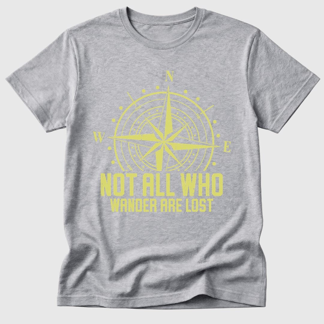 Sport Grey Not All Who Wander - Mosaic Rhino