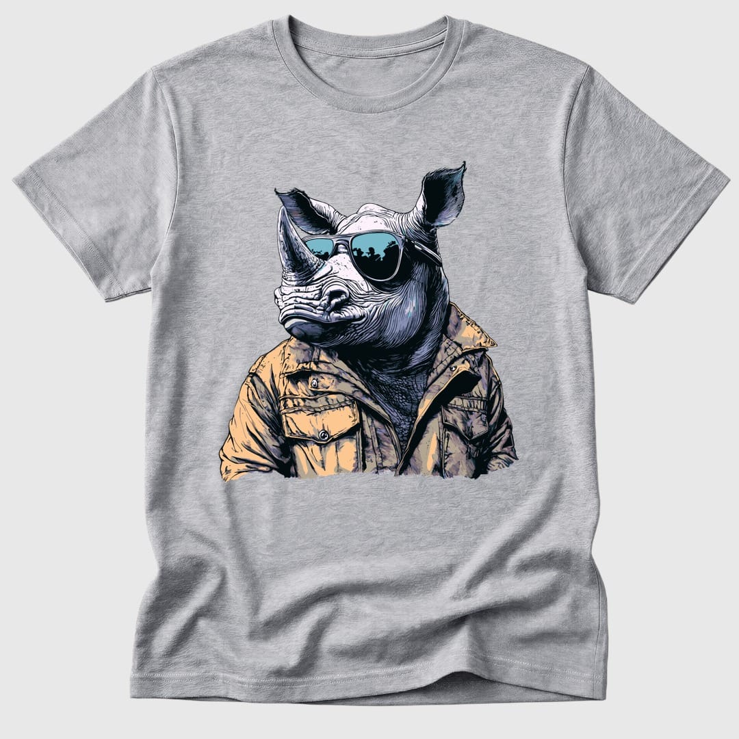 Sport Grey Rhino in Shades - Mosaic Rhino