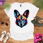 African Wild Dog Head T-Shirt