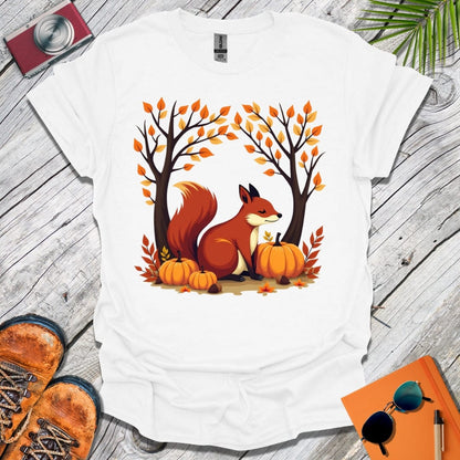 Autumn Squirrel T-Shirt