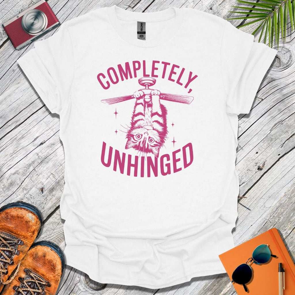 Completely Unhinged Cat T-Shirt