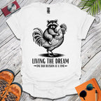 Dream Living Raccoon T-Shirt