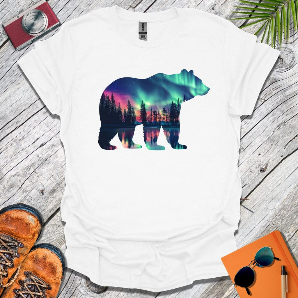 Northern Lights Bear T-Shirt