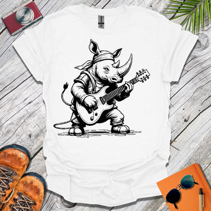 Rhino Guitarist T-Shirt