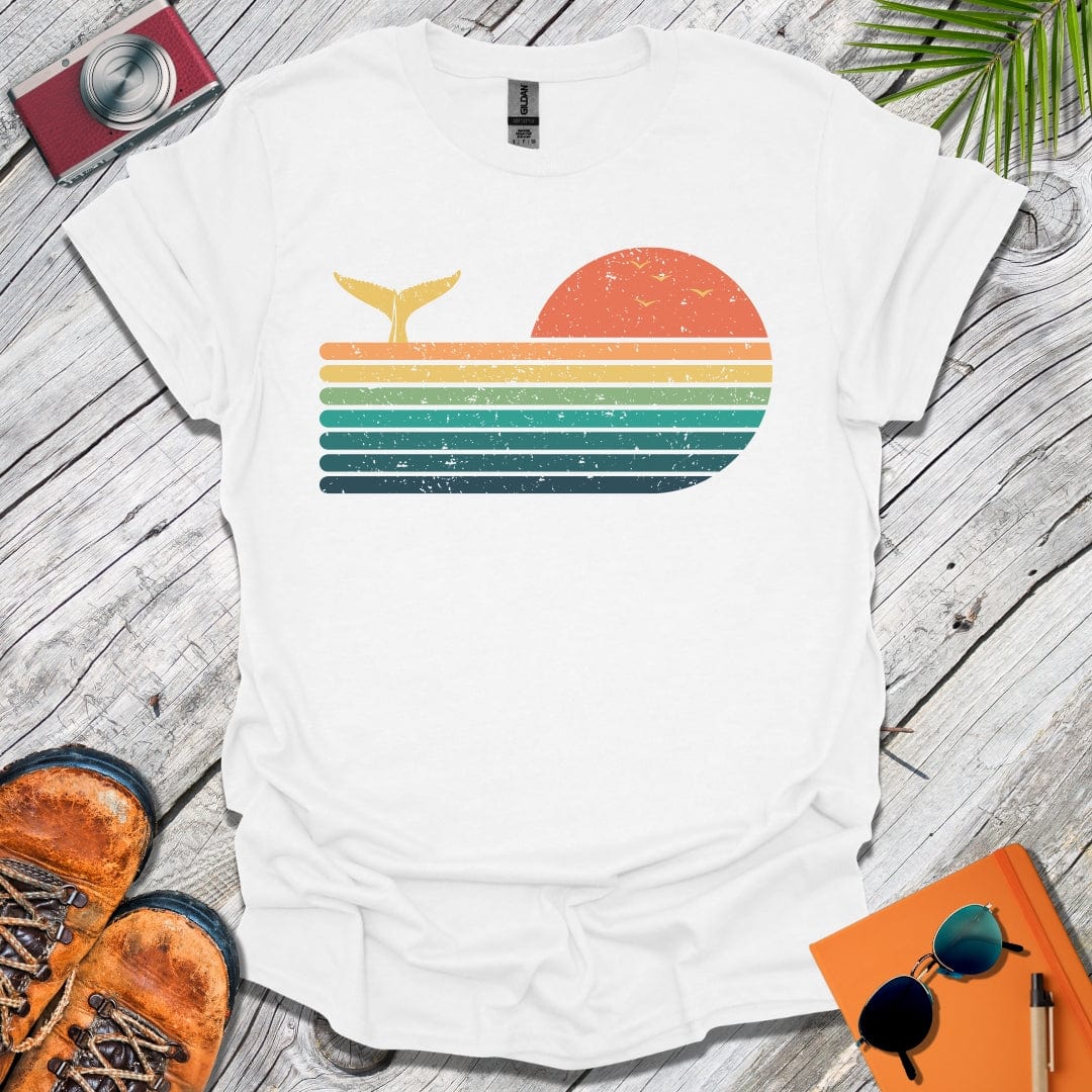 Whale Tail Sunset T-Shirt