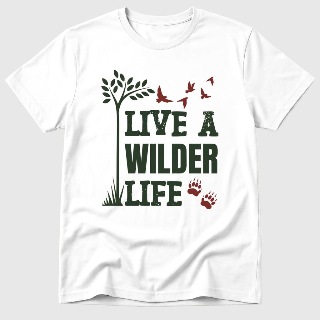 White A Wilder Life Tree - Mosaic Rhino