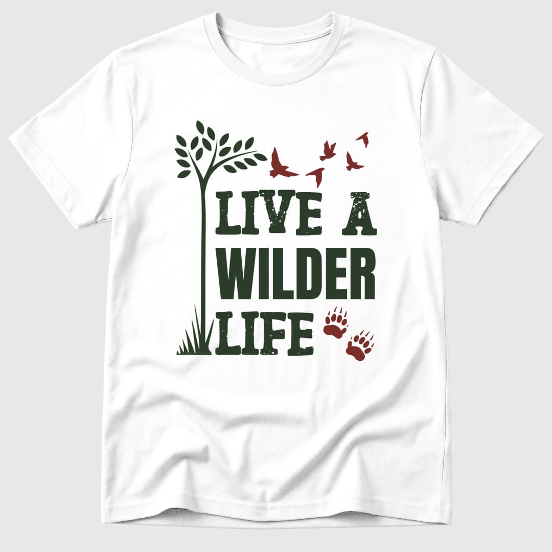 White A Wilder Life Tree - Mosaic Rhino
