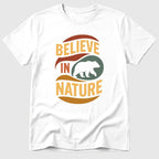 White Believe in Nature - Mosaic Rhino
