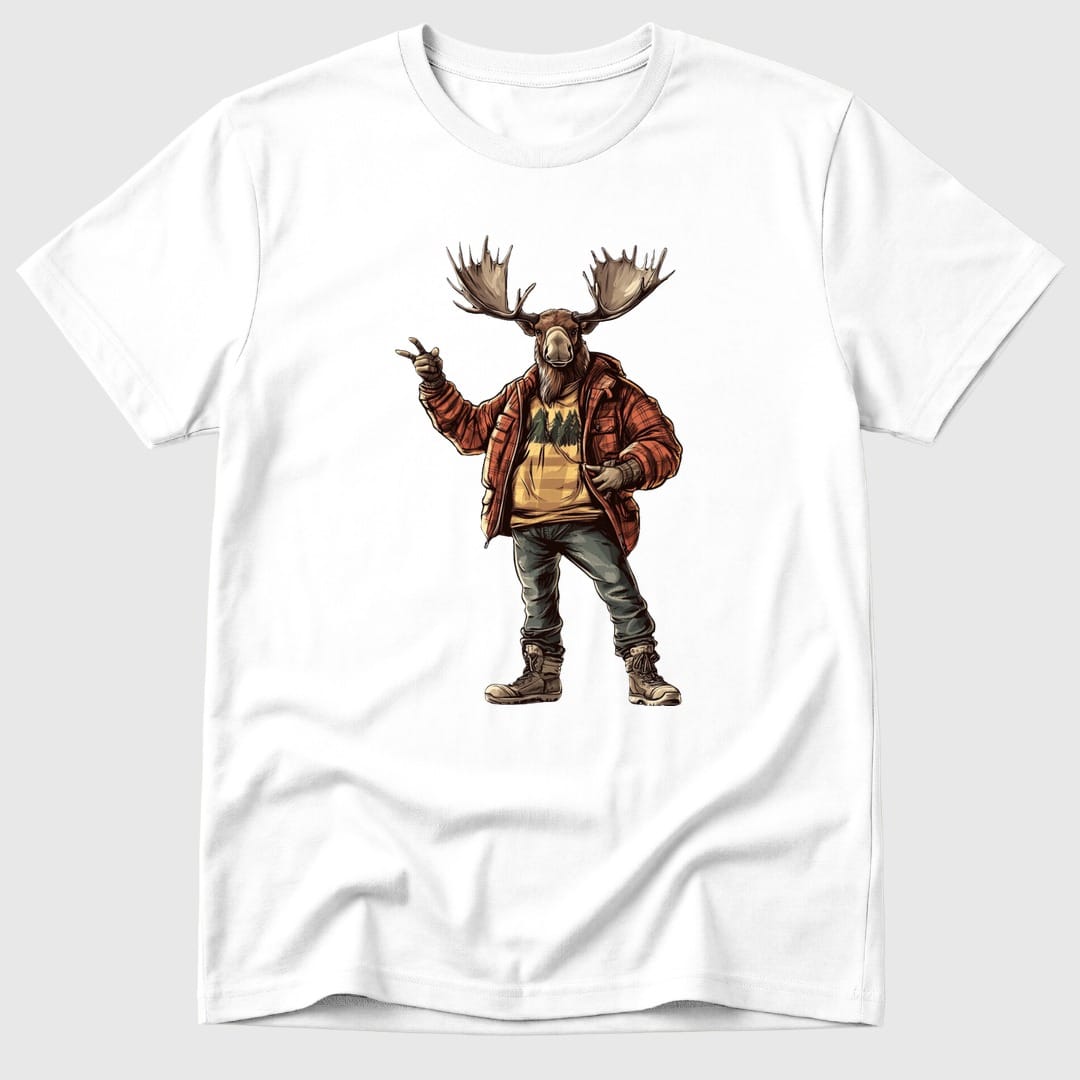 White Chilled Moose - Mosaic Rhino