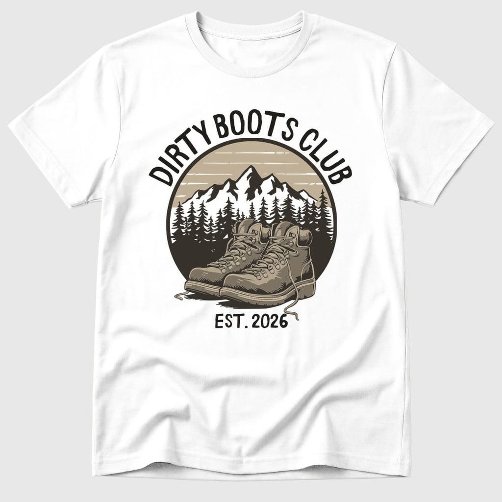 White Dirty Boots Club - Mosaic Rhino
