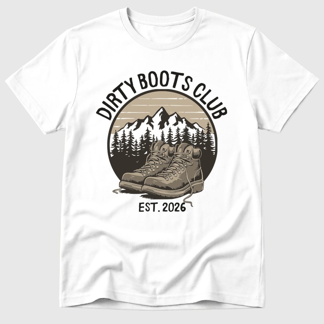 White Dirty Boots Club - Mosaic Rhino