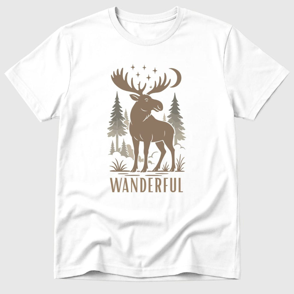 White Wanderful Moose - Mosaic Rhino