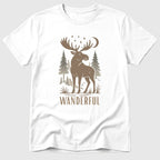 White Wanderful Moose - Mosaic Rhino